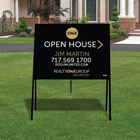 open house sign metal frames|open house signs for sale.